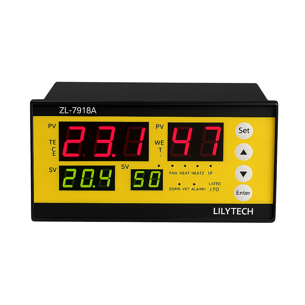 متحكم إلكتروني أوتوماتيكي للفقاسات والدواجن بالمغرب، جودة عالية وتحكم في الحرارة والرطوبة